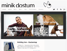 Tablet Screenshot of minikdostum.com